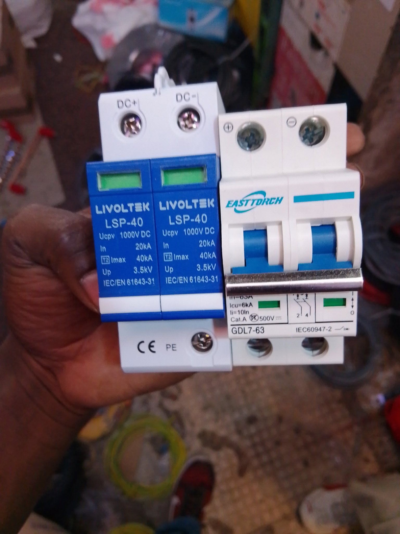 Electrical accessories and installation materials